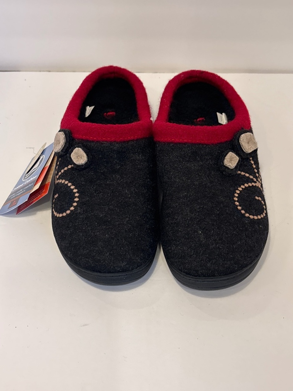 Women’s NWT Acorn Boiled Wool Slippers Size 8-9